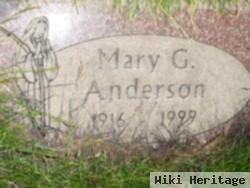 Mary G. "peggy" Bolton Anderson