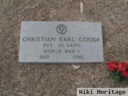 Christian Earl Goode