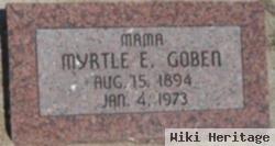 Myrtle E Cowan Goben