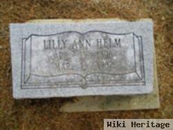 Lilly Ann Allen Helm