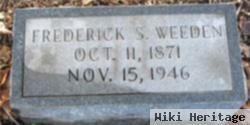 Frederick S Weeden