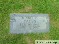 Minnie P Yates