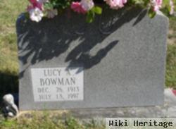 Lucy A. Bowman