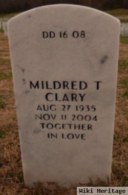 Mildred T Clary