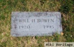 Will H Bowen