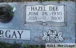 Hazel Hortense "dee" Drinkard Burgay