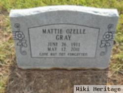 Mattie Ozelle "mickey" Patrick Gray