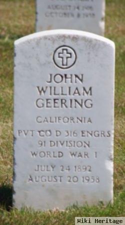 John William Geering