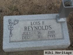 Lois Fern Reynolds Reynolds