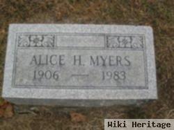 Alice H Rutherford Myers