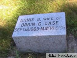 Florence Anna "annie" Bleasdale Case