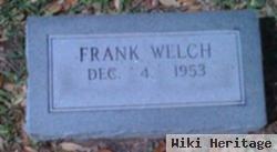 Frank Welch