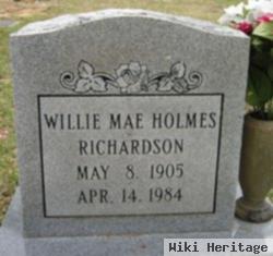 Willie Mae Holmes Richardson