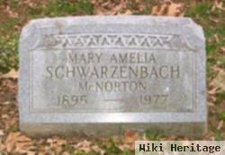 Mary Amelia Mcnorton Schwarzenbach