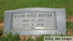 Ralph Estle Boyter