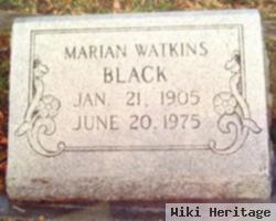 Dr Marian Watkins Black