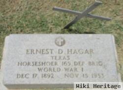 Ernest D. Hagar