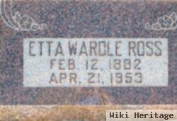 Etta Wardle Ross