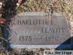 Charlotte E. Leavitt