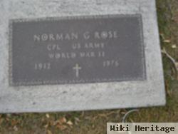 Norman G Rose