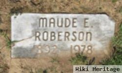 Maude Ella Savage Roberson