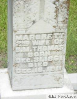 Margaret "peggy" Knox Jones Thomas