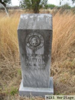 Walter Monroe Patton