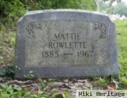 Mattie Simpson Rowlette