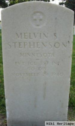 Melvin S Stephenson