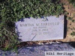 Martha M Peiffer Shreffler