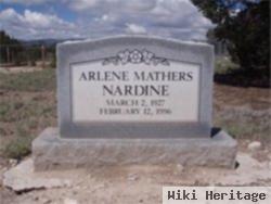 Arlene Verna Mathers Nardine