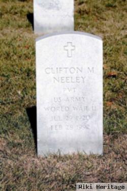 Clifton M Neeley