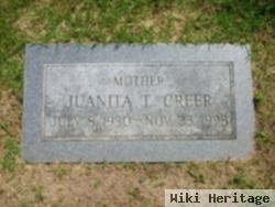 Juanita T. Creer