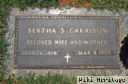 Bertha Zula Stanford Garrison