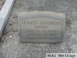 Francis Davenport Kinney