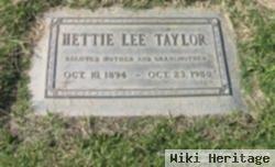 Hettie Lee Dunfield Taylor