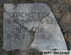 Joachim Cox