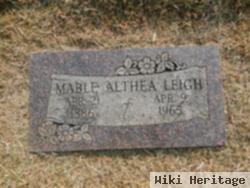 Mabel Aethea Works Leigh