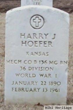 Harry J Hoefer