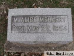 M Alice Meharry