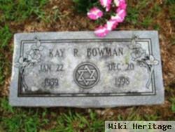 Kay Ruth Siegel Bowman