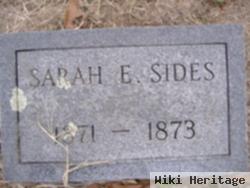 Sarah E Sides