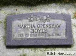 Martha Openshaw Boyle