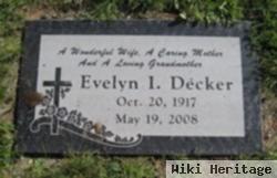 Evelyn I Earle Decker