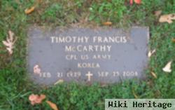 Timothy Francis Mccarthy, Jr