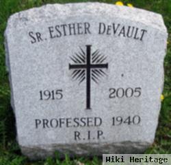 Sr Esther Devault