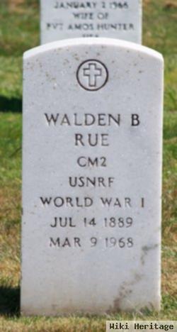 Walden B Rue