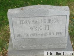 Edna Mae Norbeck Wright