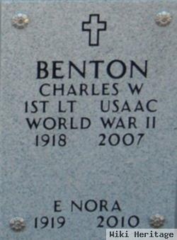 Charles W Benton