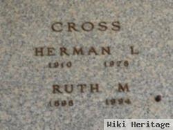 Ruth M Kinsey Cross